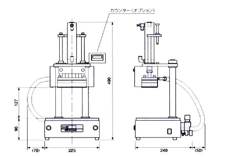 熱カシメ機（熱溶着機）